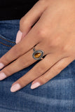 Eco Elements - Brown Paparazzi Ring