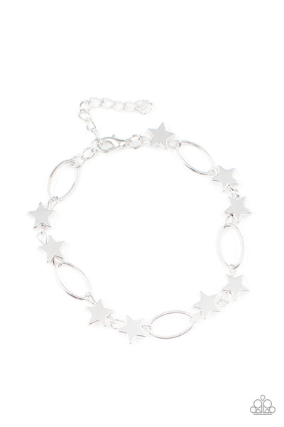 Stars and Sparks - Silver Paparazzi Bracelet