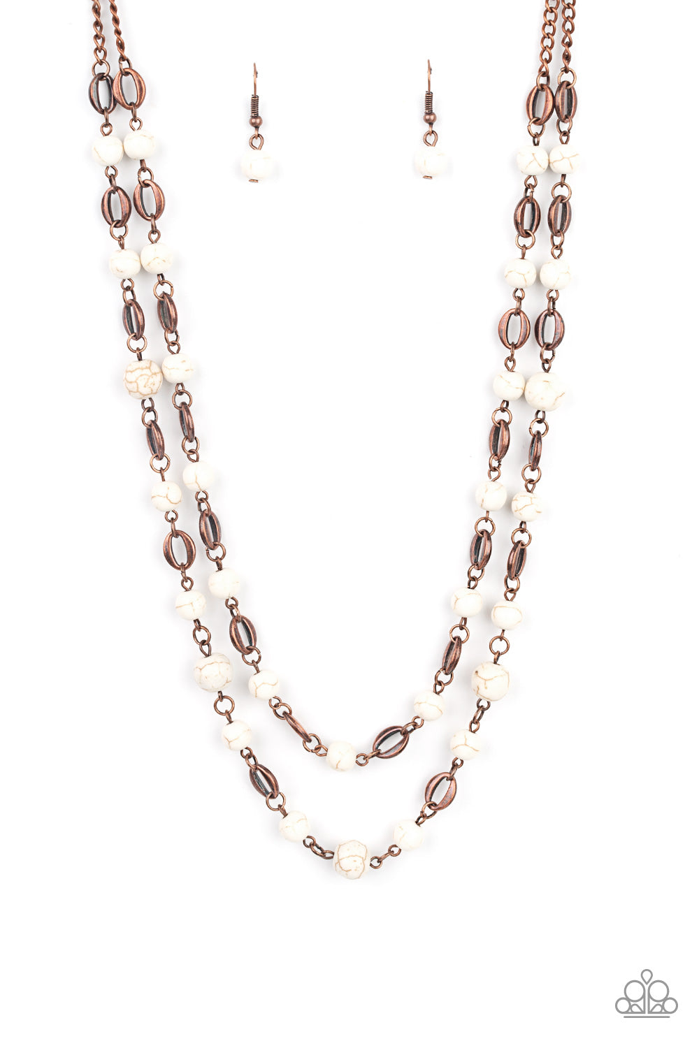 Essentially Earthy - Copper Paparazzi Necklace