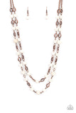 Essentially Earthy - Copper Paparazzi Necklace