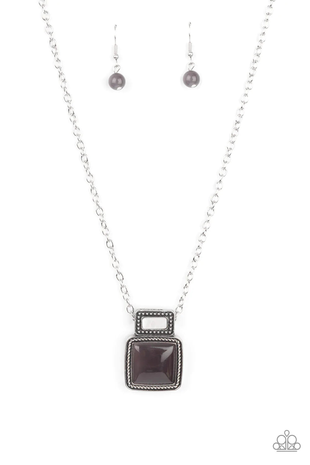Ethereally Elemental Silver Paparazzi Necklace
