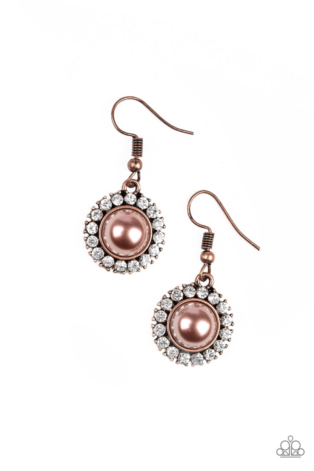 Fashion Show Celebrity - Copper Paparazzi Earrings