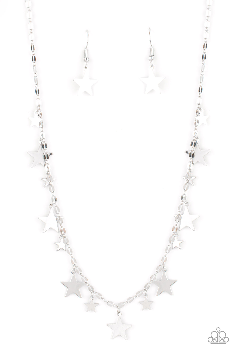 Starry Shindig - Silver Paparazzi Necklace