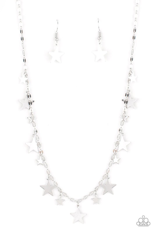 Starry Shindig - Silver Paparazzi Necklace