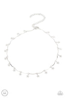Little Miss Americana - Silver Paparazzi Necklace