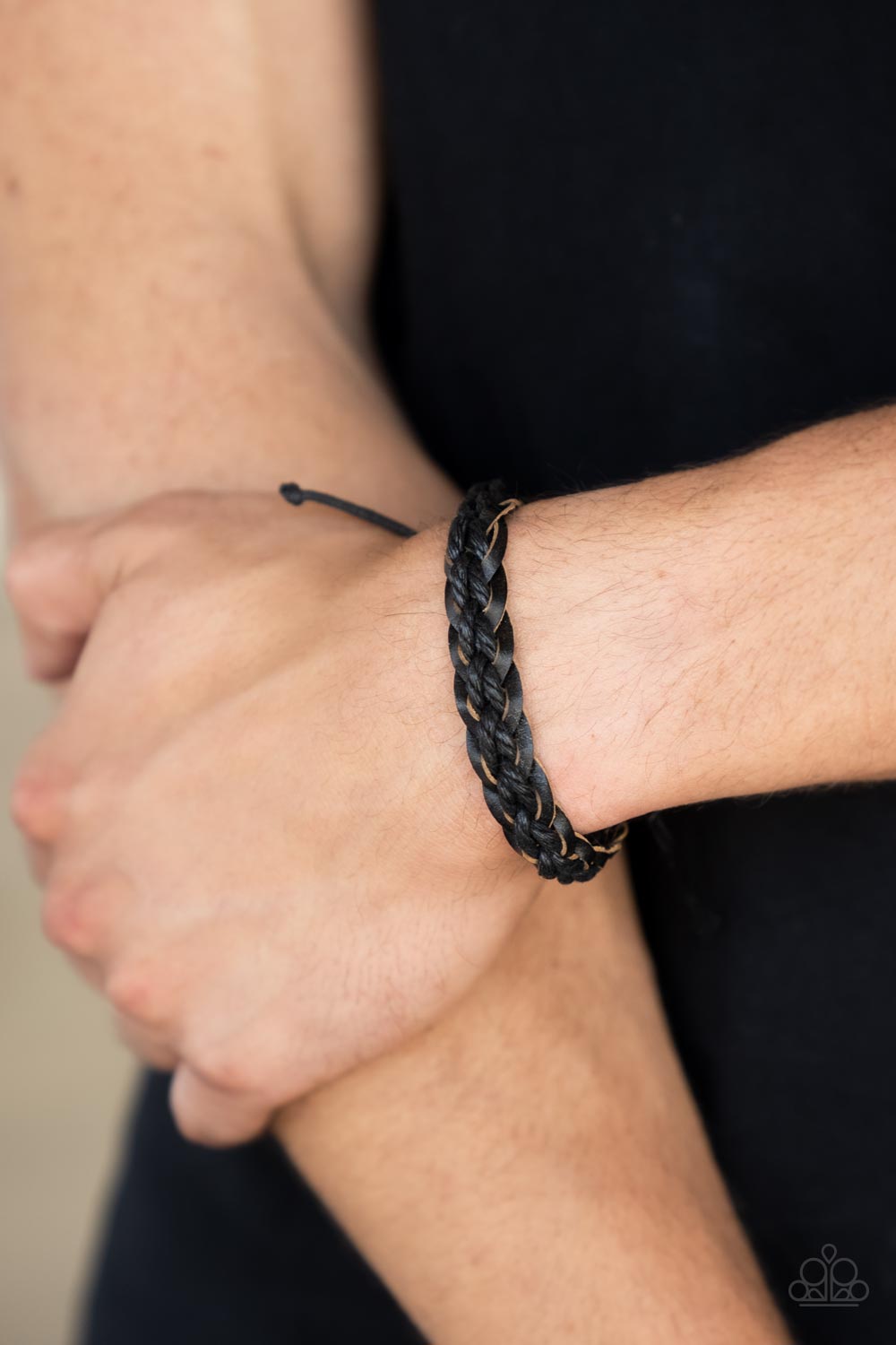 SoCal Scene - Black Paparazzi Urban Bracelet 