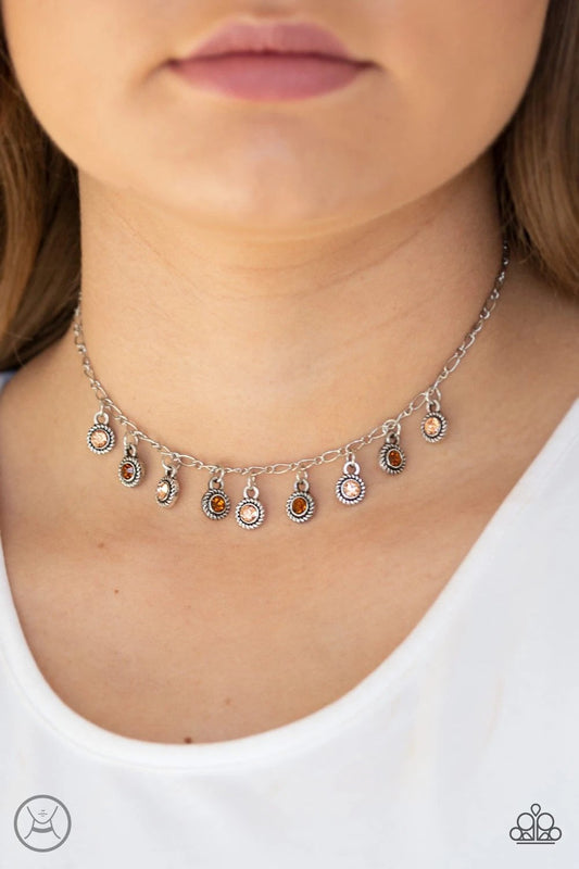 Popstar Party Multi Paparazzi Choker Necklace