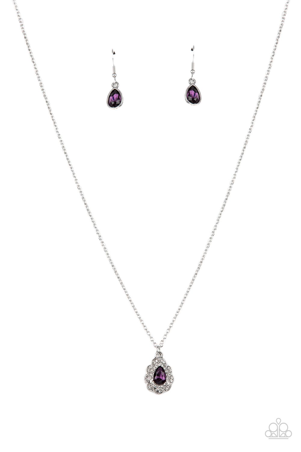 Vintage Validation - Purple Paparazzi Necklace