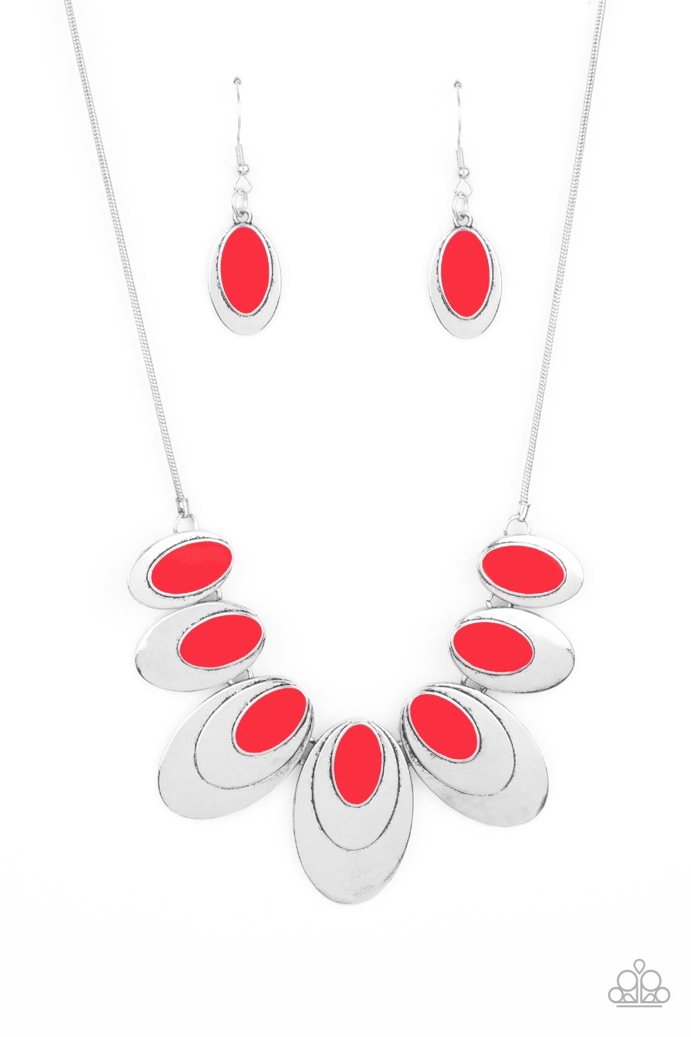 Endless Eclipse - Red Paparazzi Necklace