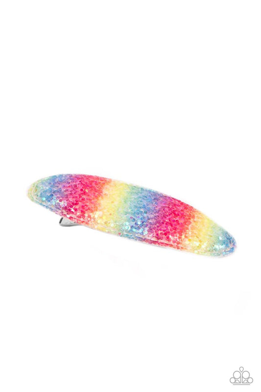 Rainbow Pop Summer - Multi Paparazzi Hair Clip