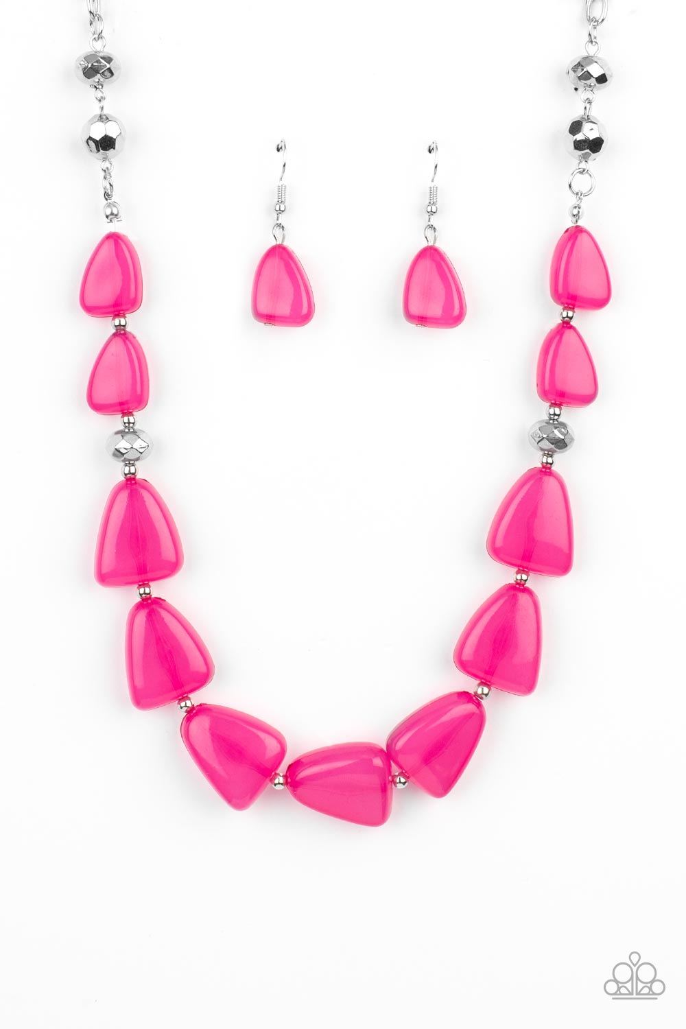Tenaciously Tangy - Pink Paparazzi Necklace