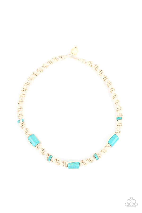 Explorer Exclusive Blue Urban Paparazzi Necklace
