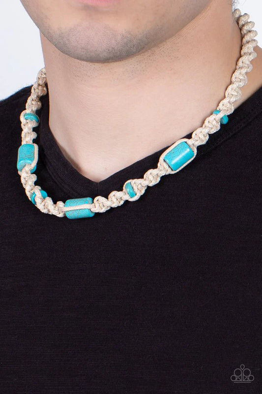 Explorer Exclusive Blue Urban Paparazzi Necklace