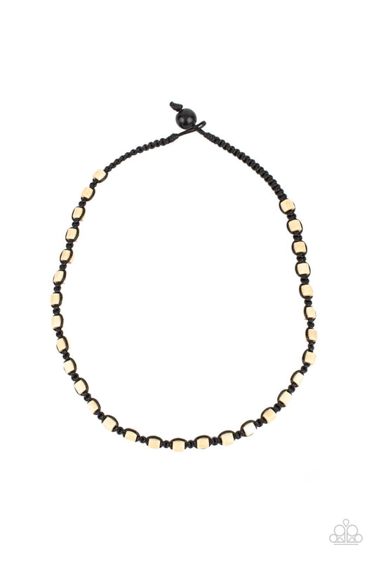 Highland Hustler - Black Paparazzi Urban Necklace