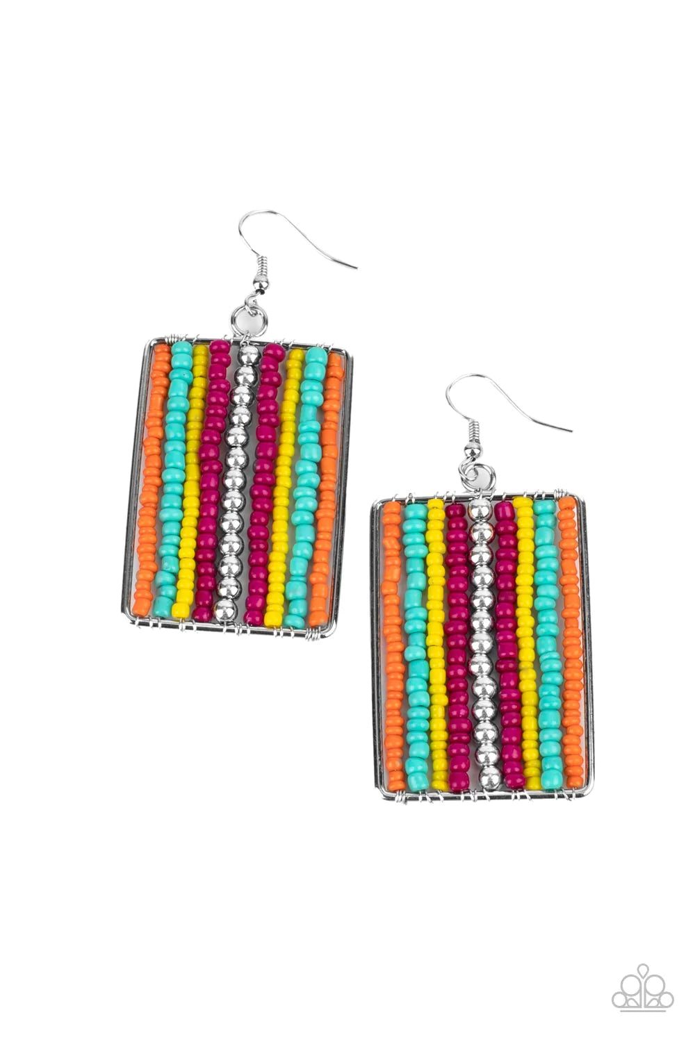 Beadwork Wonder Multi Paparazzi Earrings