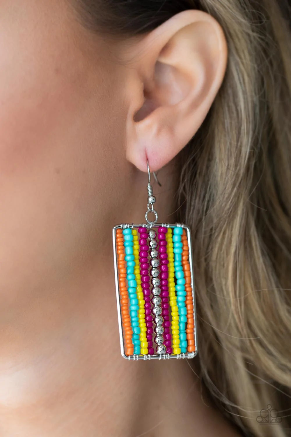 Beadwork Wonder Multi Paparazzi Earrings