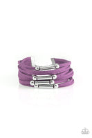 Back to Backpacker - Purple Paparazzi Bracelet