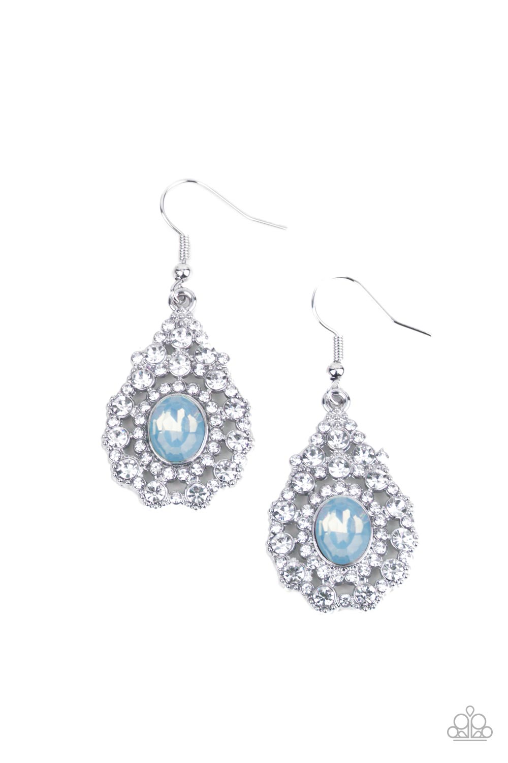 Celestial Charmer - Blue Paparazzi Earrings