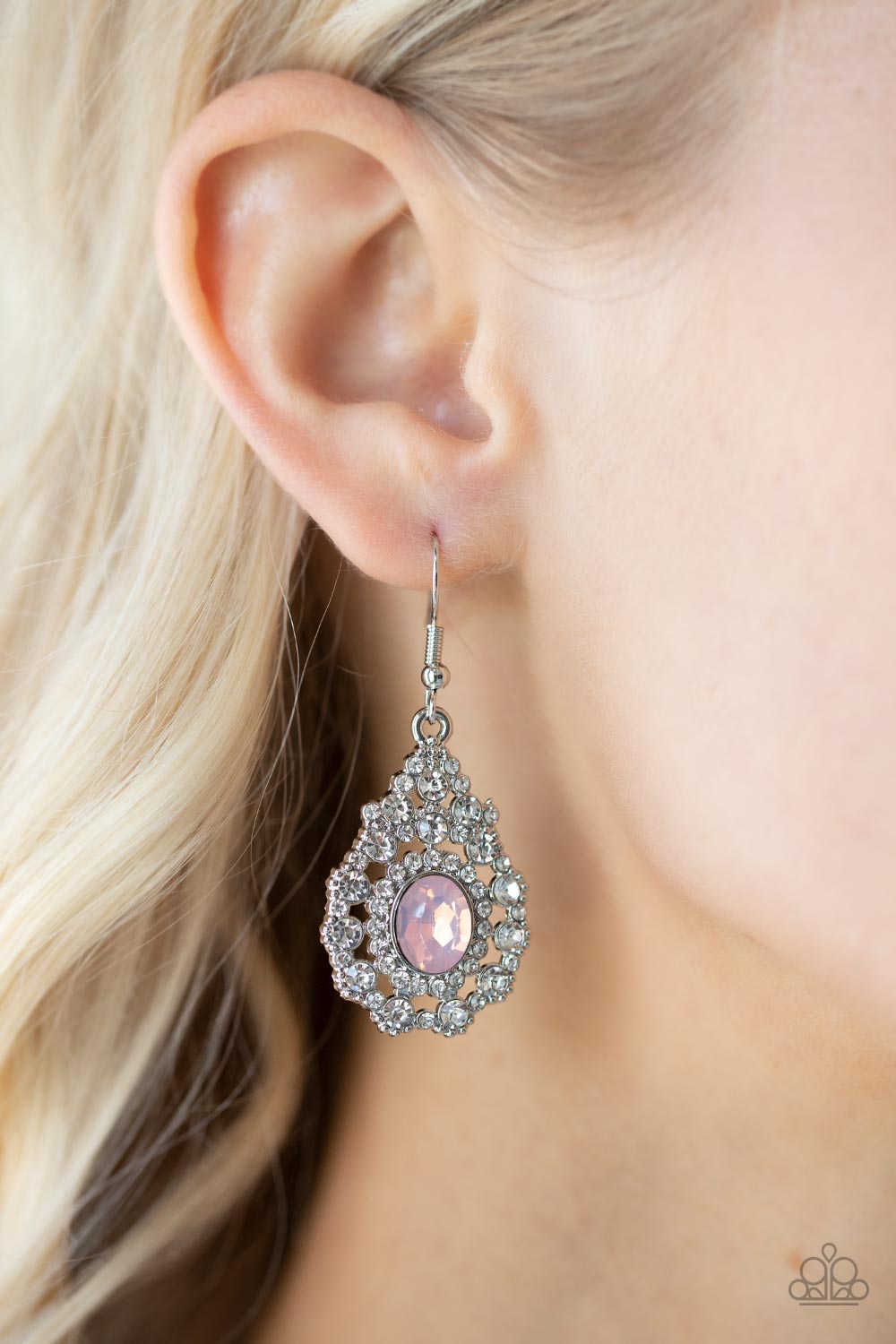 Celestial Charmer - Pink Paparazzi Earrings