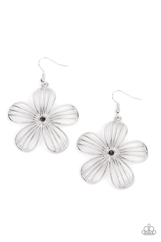 Meadow Musical - Purple Paparazzi Earrings