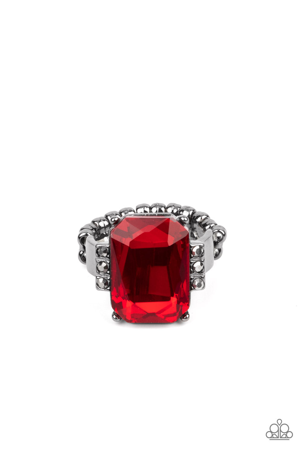 Epic Proportions - Red Paparazzi Ring