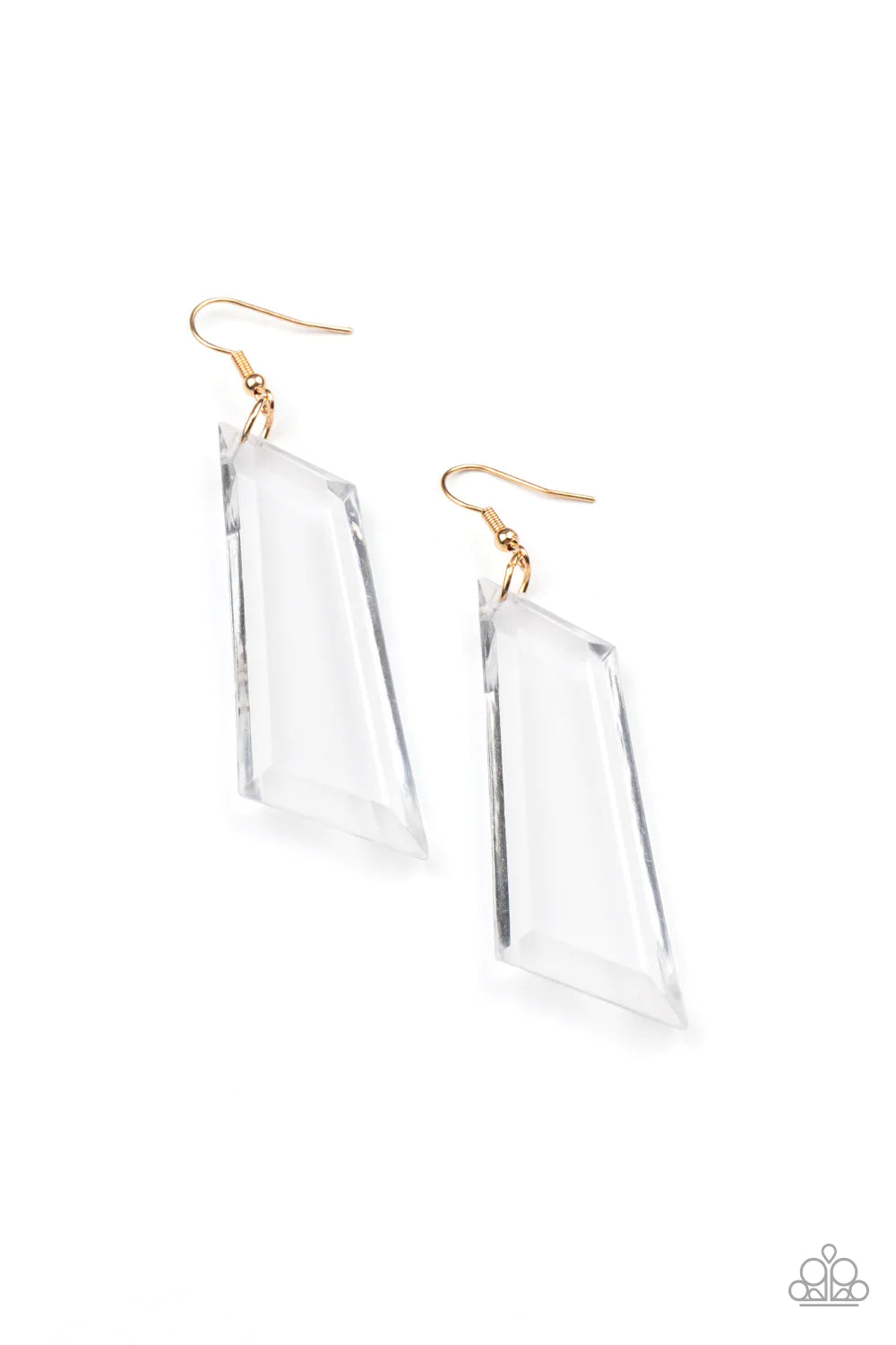 The Final Cut Gold Paparazzi Earrings