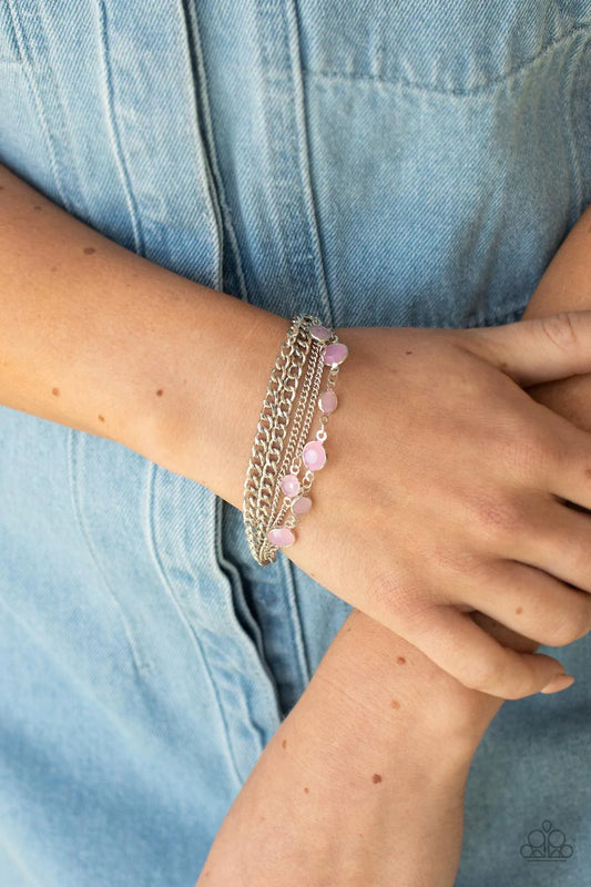 Glossy Goddess Pink Paparazzi Bracelet