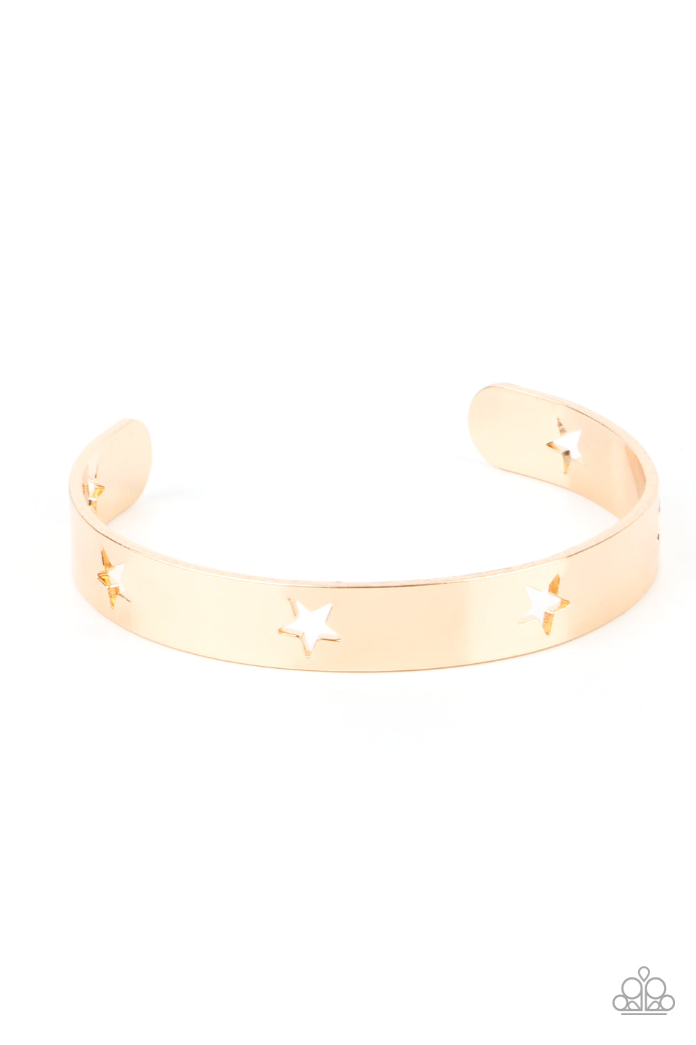American Girl Glamour - Gold Paparazzi Bracelet