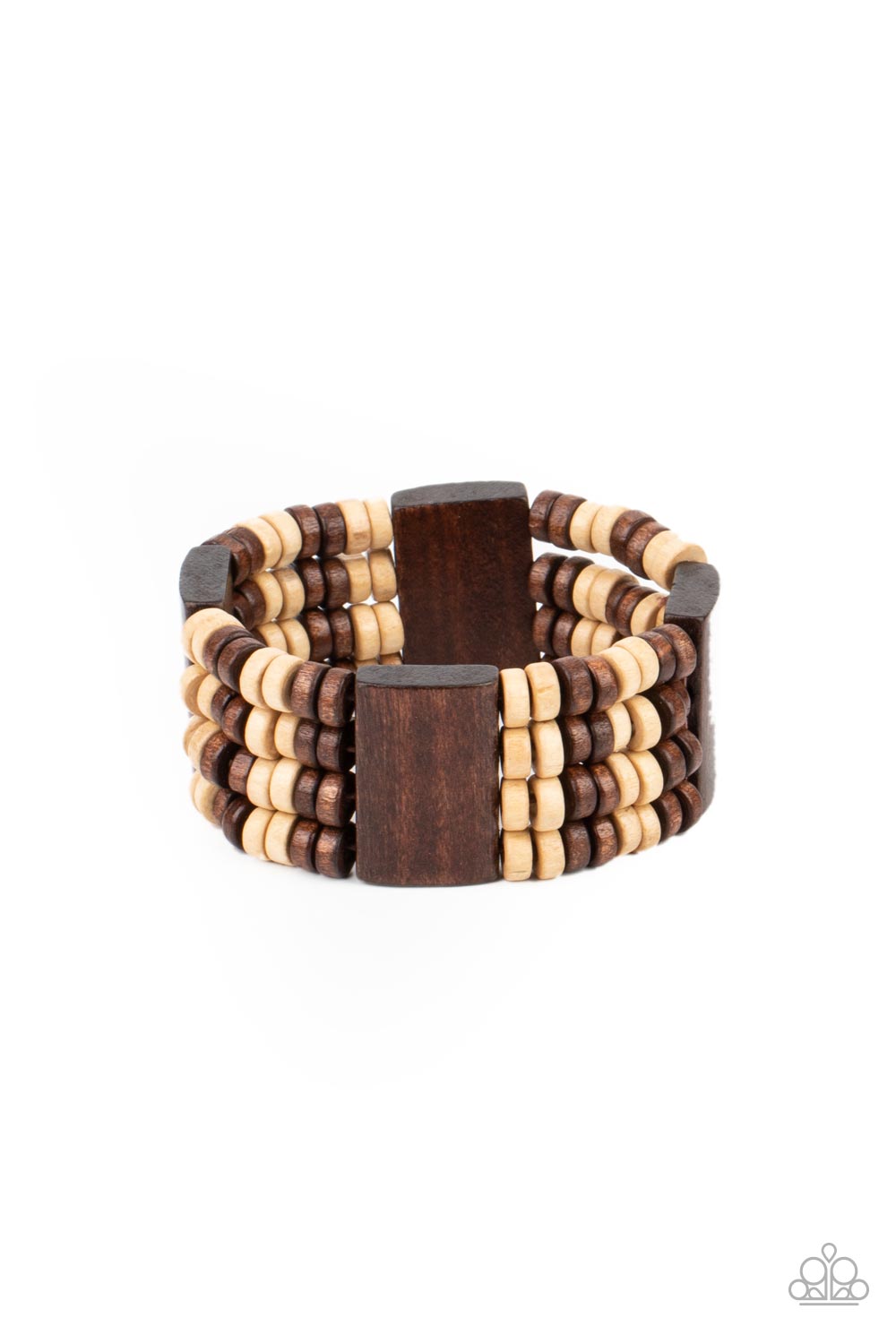 Aruba Attire - Brown Paparazzi Bracelet