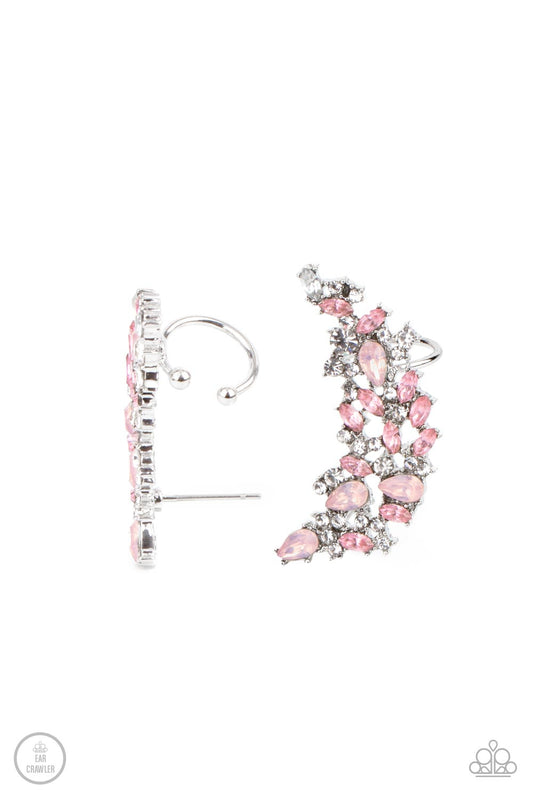 Prismatically Panoramic Pink Paparazzi Earrings