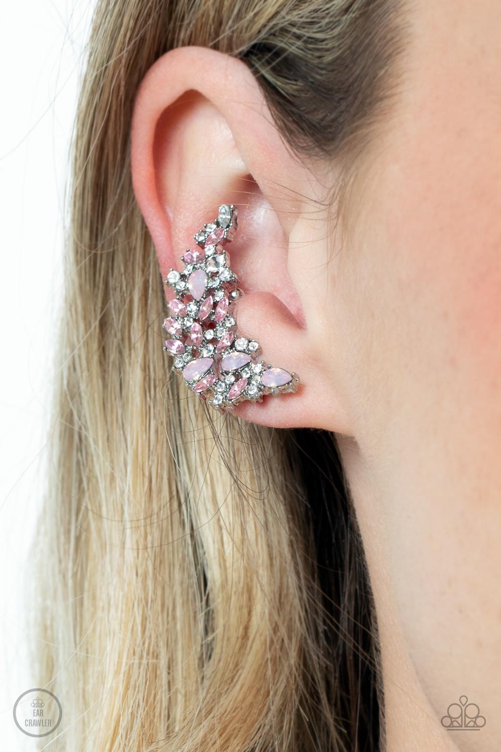 Prismatically Panoramic Pink Paparazzi Earrings