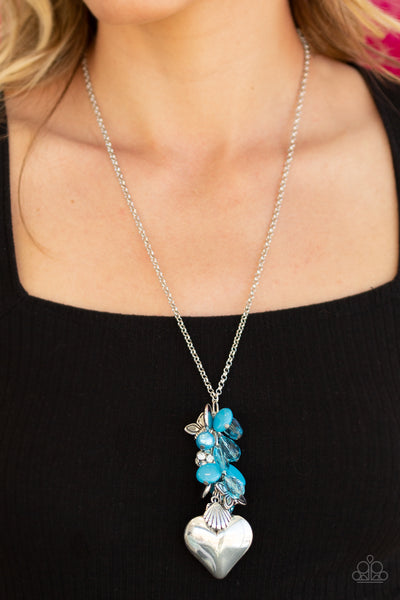 Stone Monument Blue Necklace Paparazzi – Daria's Blings N Things