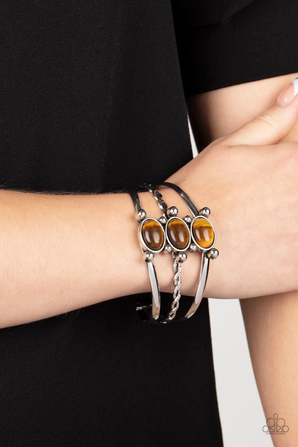 Extra Earthy Brown Paparazzi Bracelet