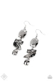 Modern Makeover - Silver Paparazzi Fashion Fix Exclusive Earrings