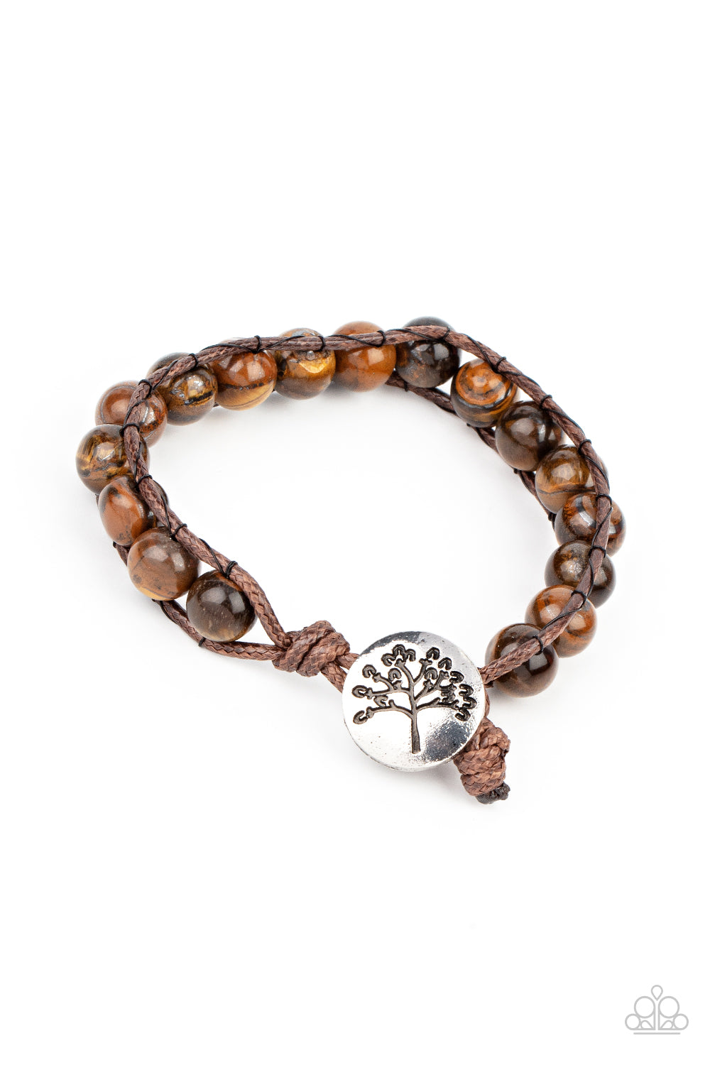 Seasonal Bounty - Brown Paparazzi Urban Bracelet