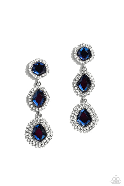 Prove Your ROYALTY - Blue Earrings
