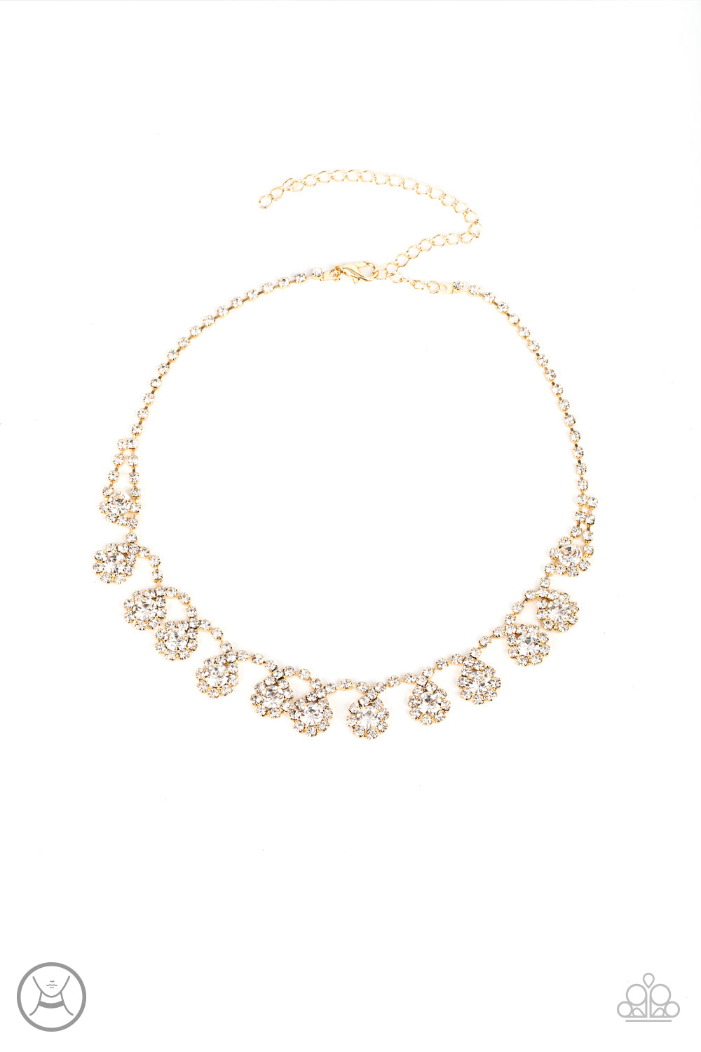 Princess Prominence - Gold Paparazzi Choker Necklace