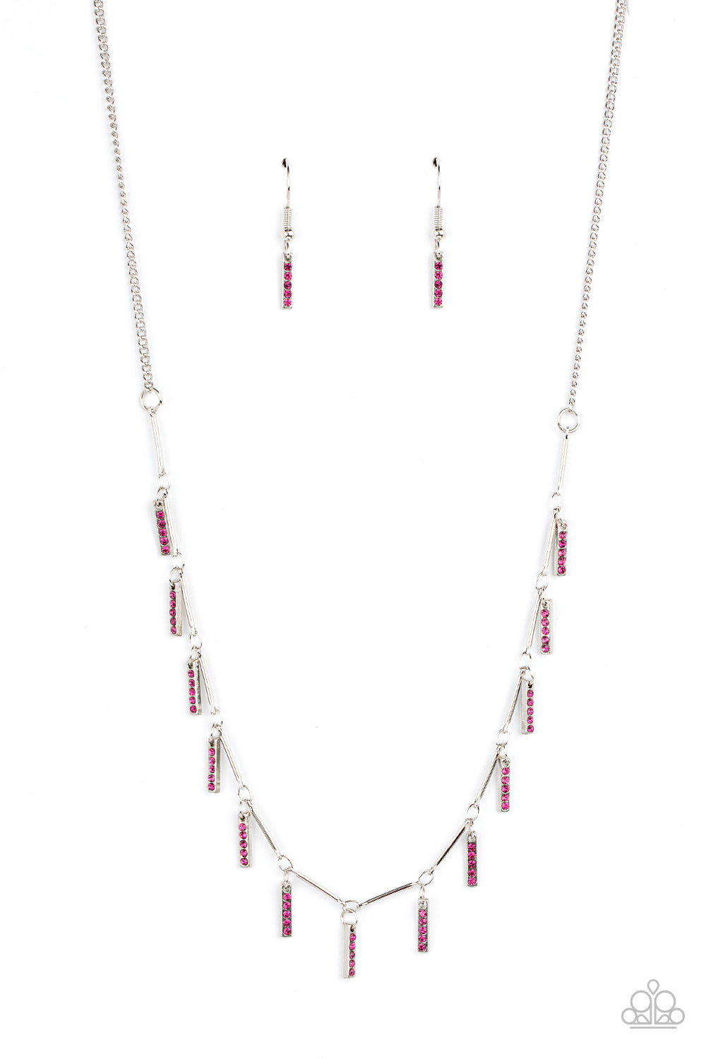 Metro Muse - Pink Paparazzi Necklace