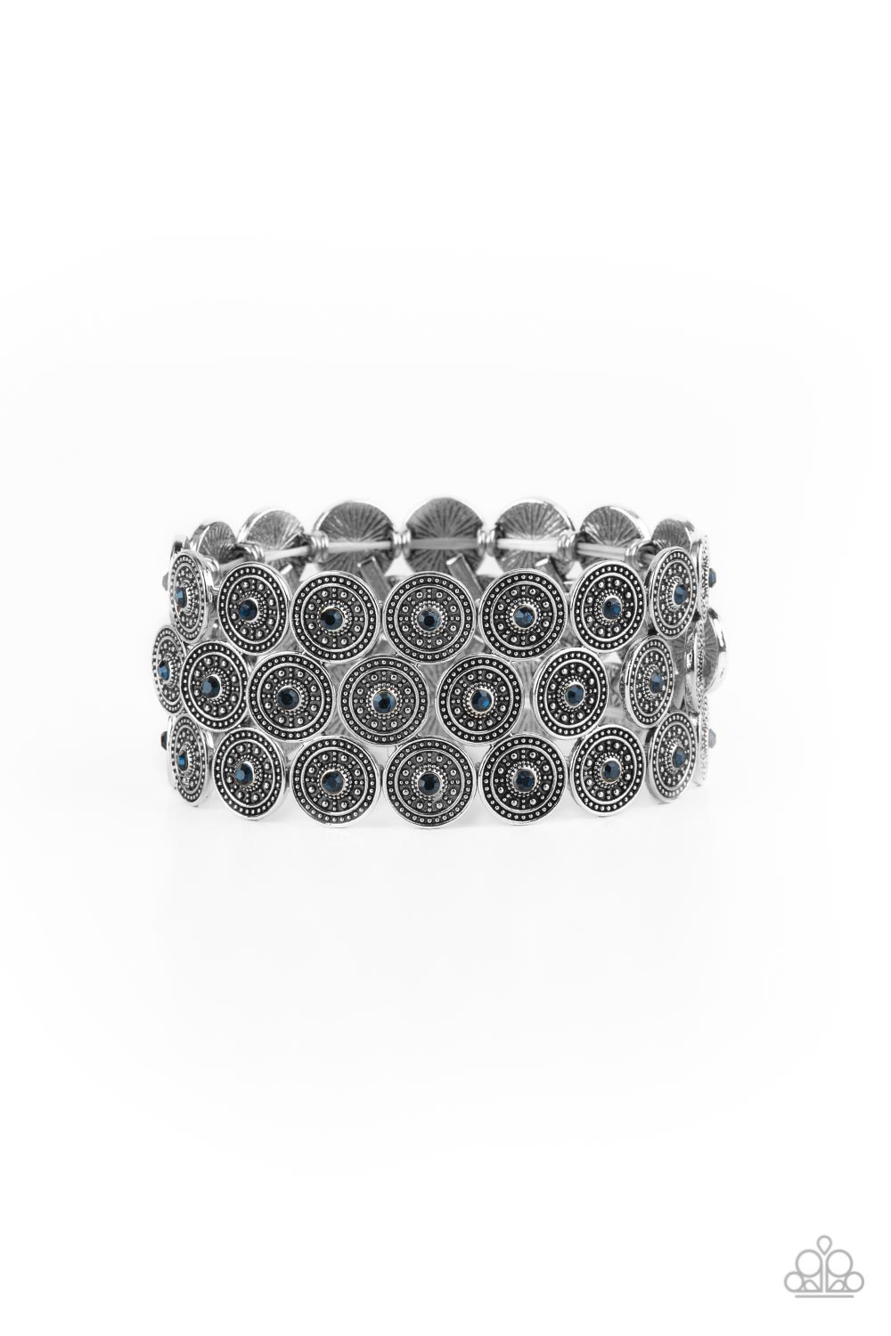 Forgotten Treasure - Blue Paparazzi Bracelet