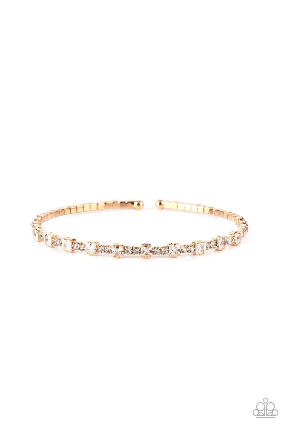 Timelessly Tiny - Gold Paparazzi Bracelet