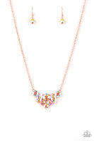 Lavishly Loaded - Copper Paparazzi Life of the Party Exclusive Necklace