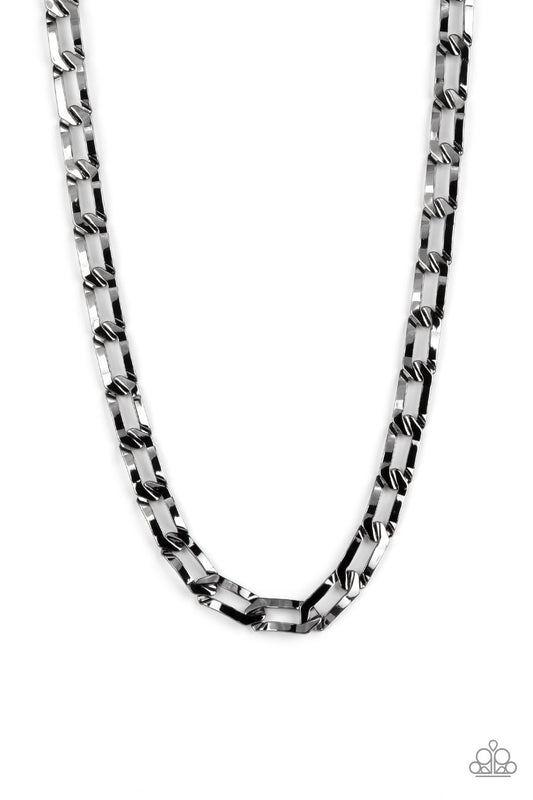 Full-Court Press - Black Paparazzi Necklace