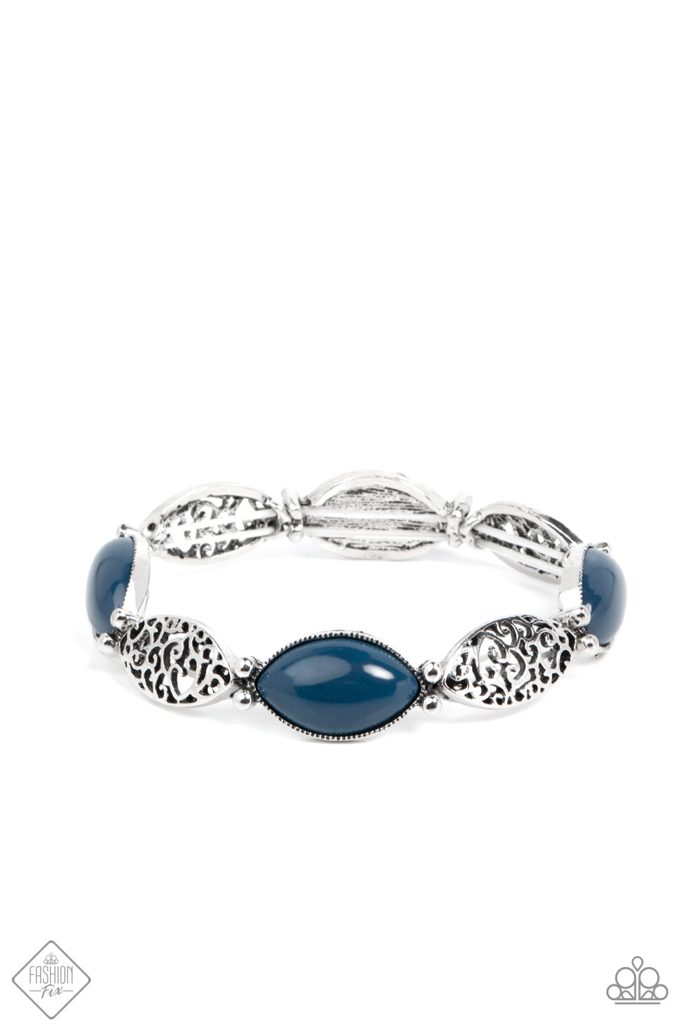 Garden Rendezvous - Blue Paparazzi Bracelet