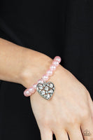 Cutely Crushing - Pink Paparazzi Bracelet