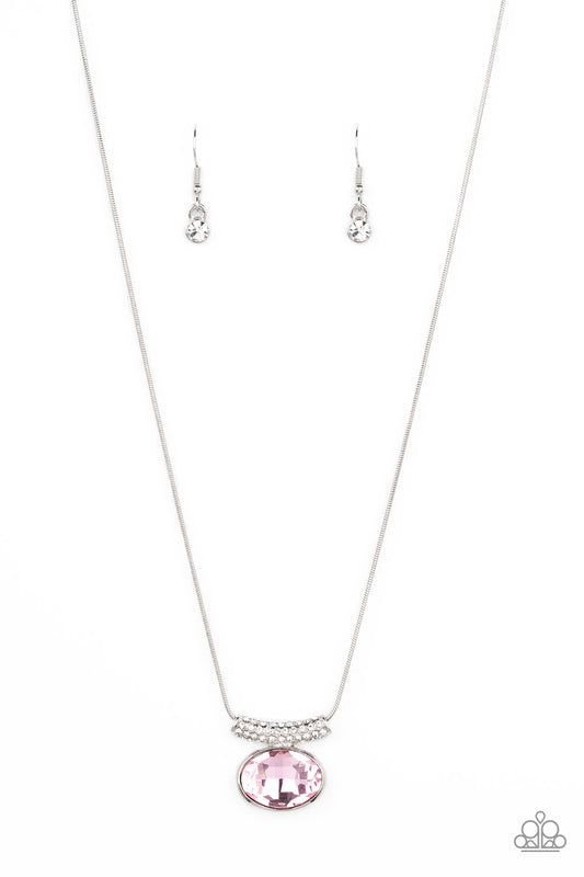 Pristinely Prestigious - Pink Paparazzi Necklace