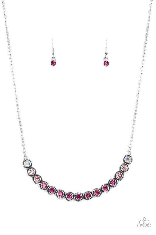 Throwing SHADES Pink Paparazzi Necklace