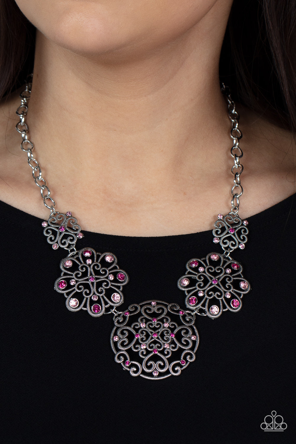 Royally Romantic - Pink Paparazzi Necklace