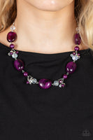 The Top TENACIOUS - Purple Paparazzi Necklace