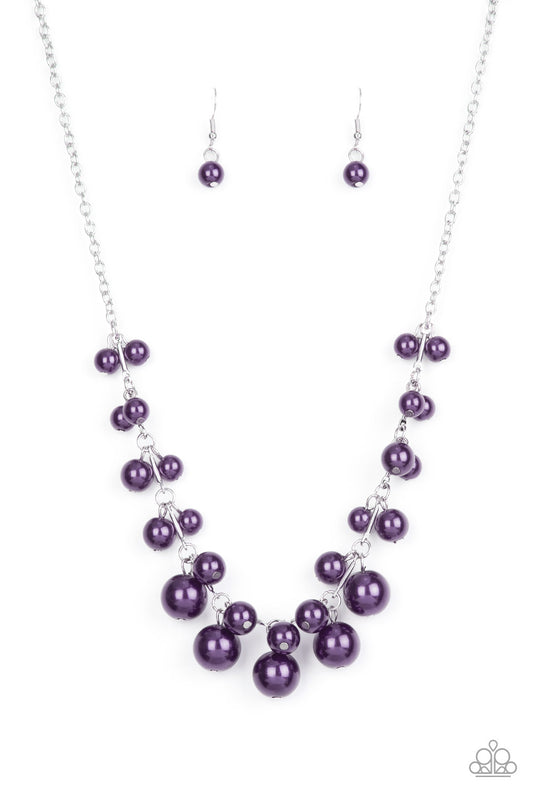 Tearoom Gossip - Purple Paparazzi Necklace