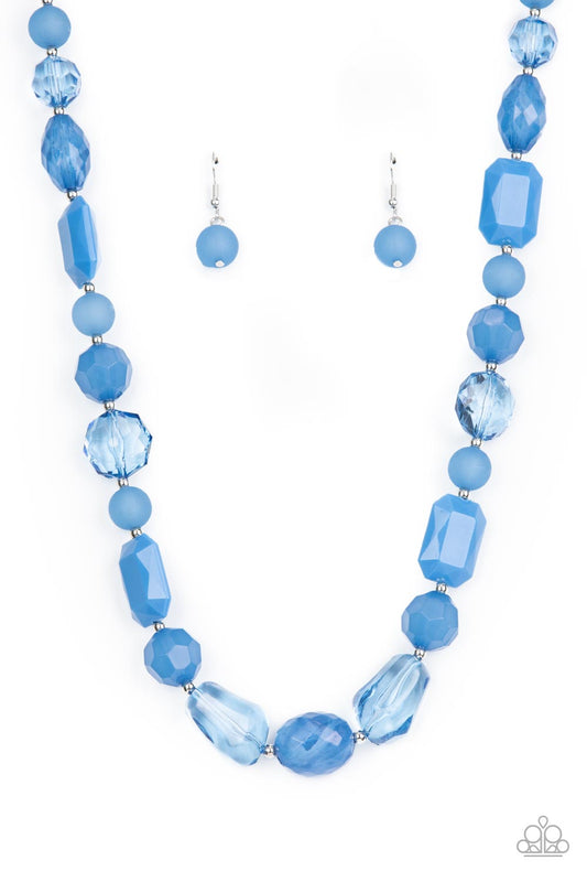 Here Today, GONDOLA Tomorrow - Blue Paparazzi Necklace